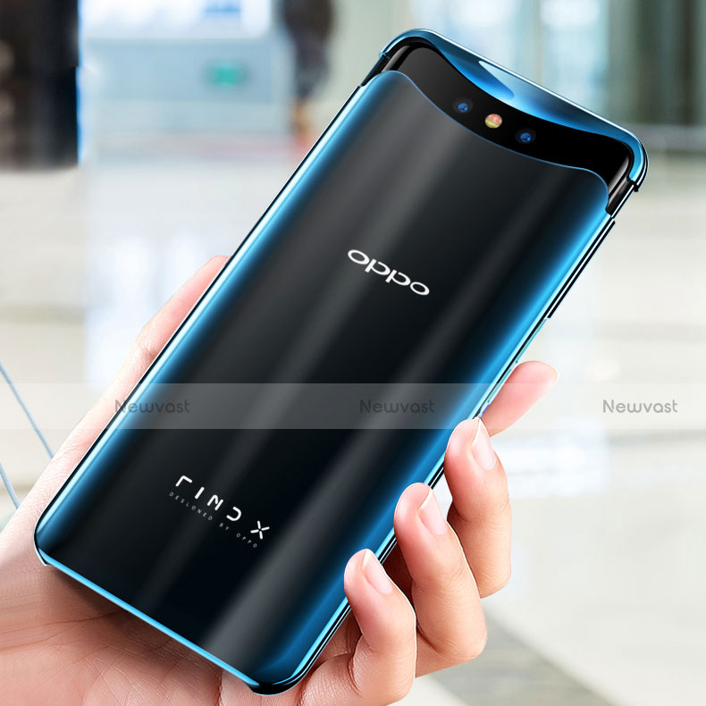 Ultra-thin Transparent TPU Soft Case Cover H03 for Oppo Find X Super Flash Edition