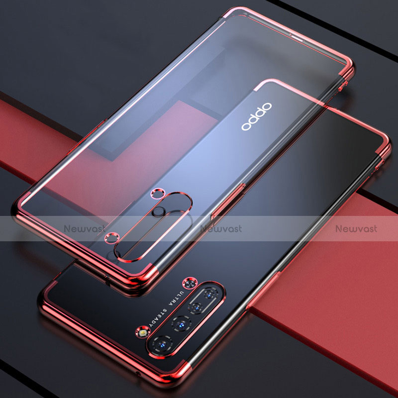 Ultra-thin Transparent TPU Soft Case Cover H03 for Oppo Find X2 Lite