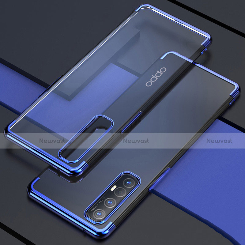 Ultra-thin Transparent TPU Soft Case Cover H03 for Oppo Find X2 Neo