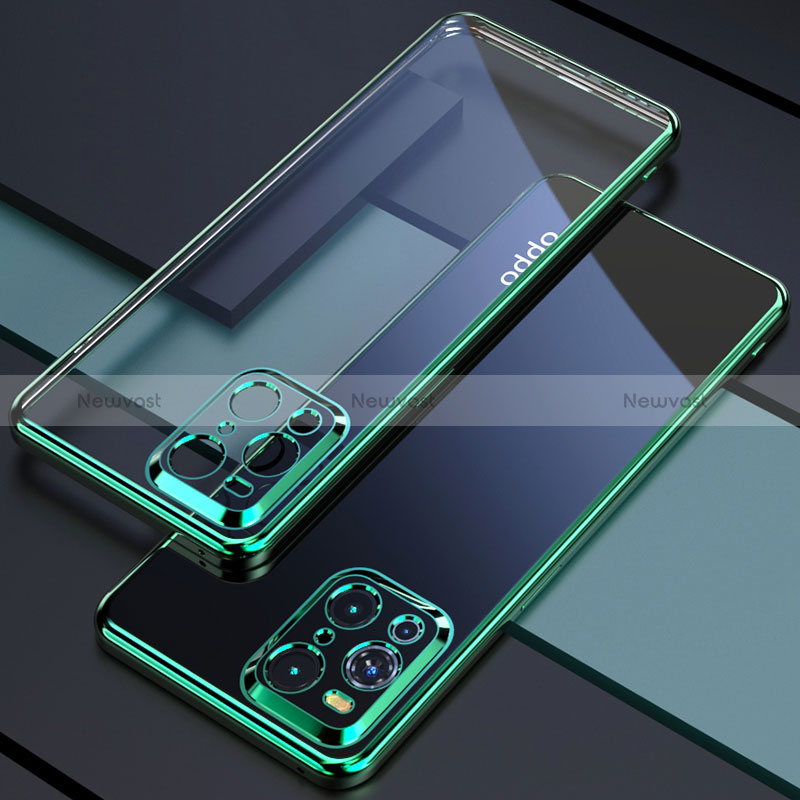 Ultra-thin Transparent TPU Soft Case Cover H03 for Oppo Find X3 5G
