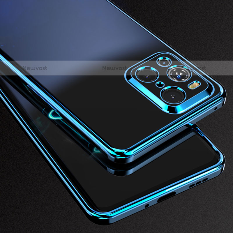 Ultra-thin Transparent TPU Soft Case Cover H03 for Oppo Find X3 Pro 5G