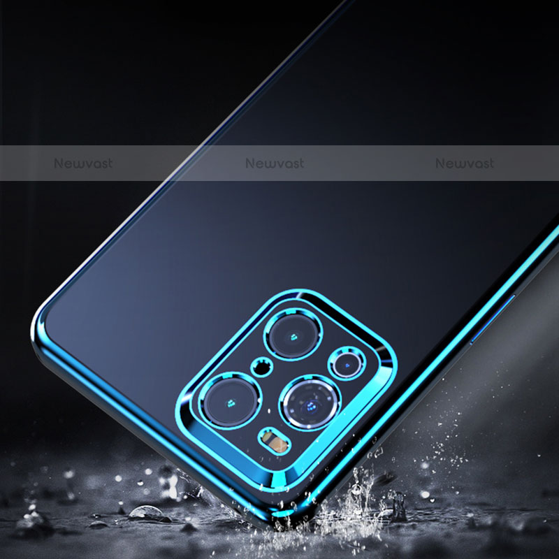 Ultra-thin Transparent TPU Soft Case Cover H03 for Oppo Find X3 Pro 5G