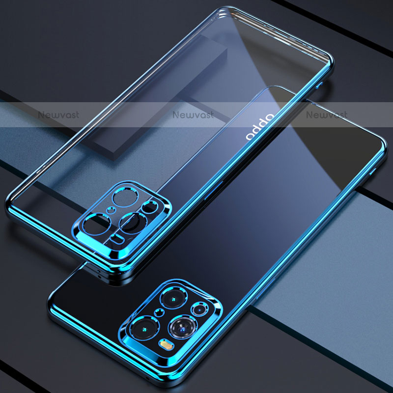 Ultra-thin Transparent TPU Soft Case Cover H03 for Oppo Find X3 Pro 5G
