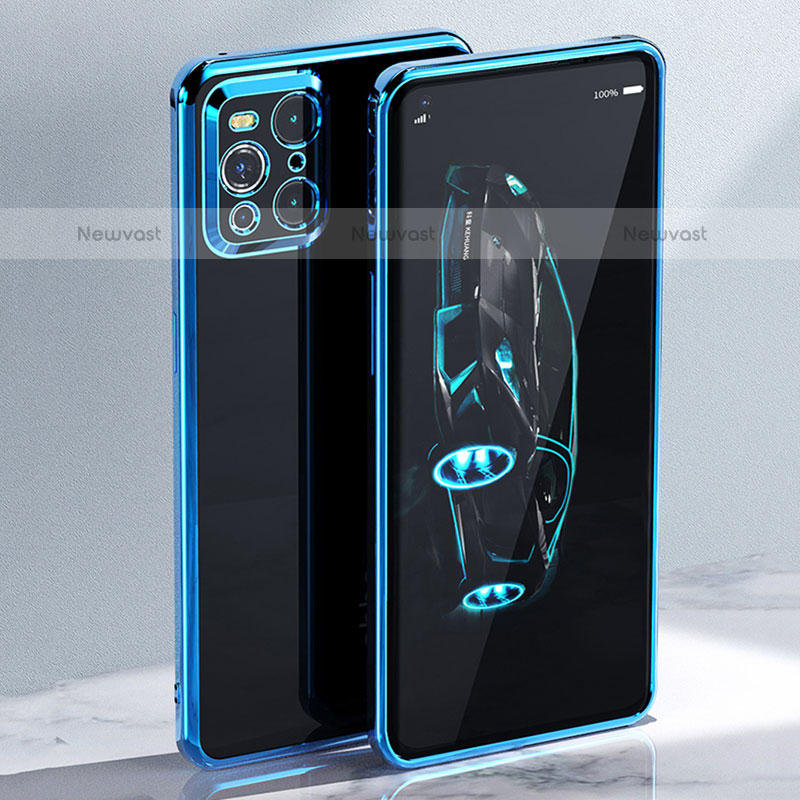 Ultra-thin Transparent TPU Soft Case Cover H03 for Oppo Find X3 Pro 5G