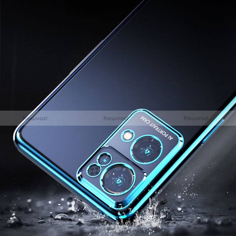 Ultra-thin Transparent TPU Soft Case Cover H03 for Oppo Reno7 Pro 5G