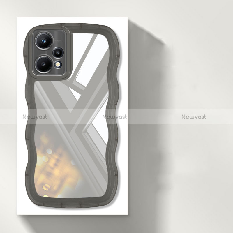 Ultra-thin Transparent TPU Soft Case Cover H03 for Realme 9 Pro 5G Black