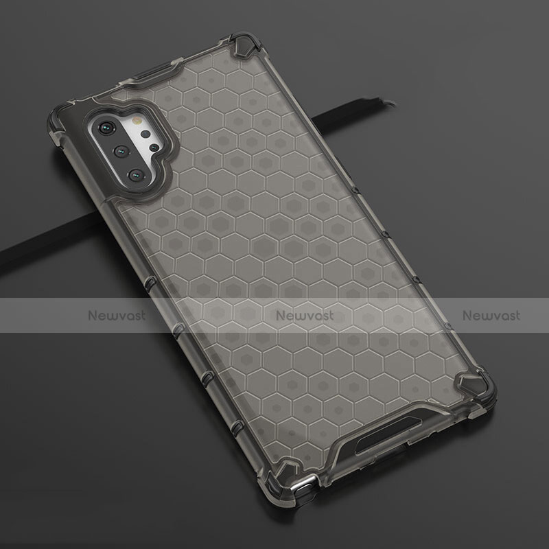 Ultra-thin Transparent TPU Soft Case Cover H03 for Samsung Galaxy Note 10 Plus 5G Gray