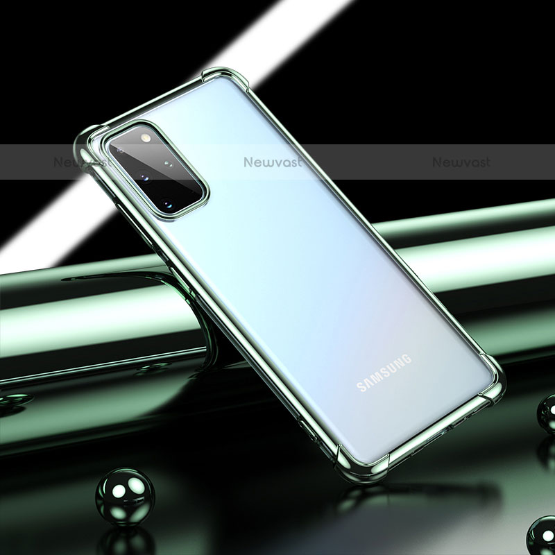 Ultra-thin Transparent TPU Soft Case Cover H03 for Samsung Galaxy S20 Plus