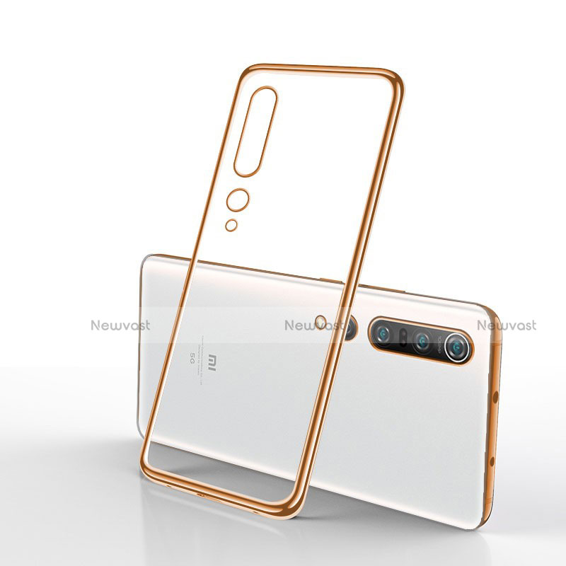 Ultra-thin Transparent TPU Soft Case Cover H03 for Xiaomi Mi 10 Pro
