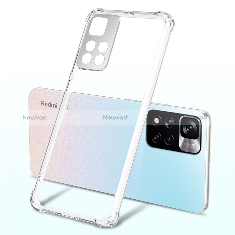 Ultra-thin Transparent TPU Soft Case Cover H03 for Xiaomi Mi 11i 5G (2022)