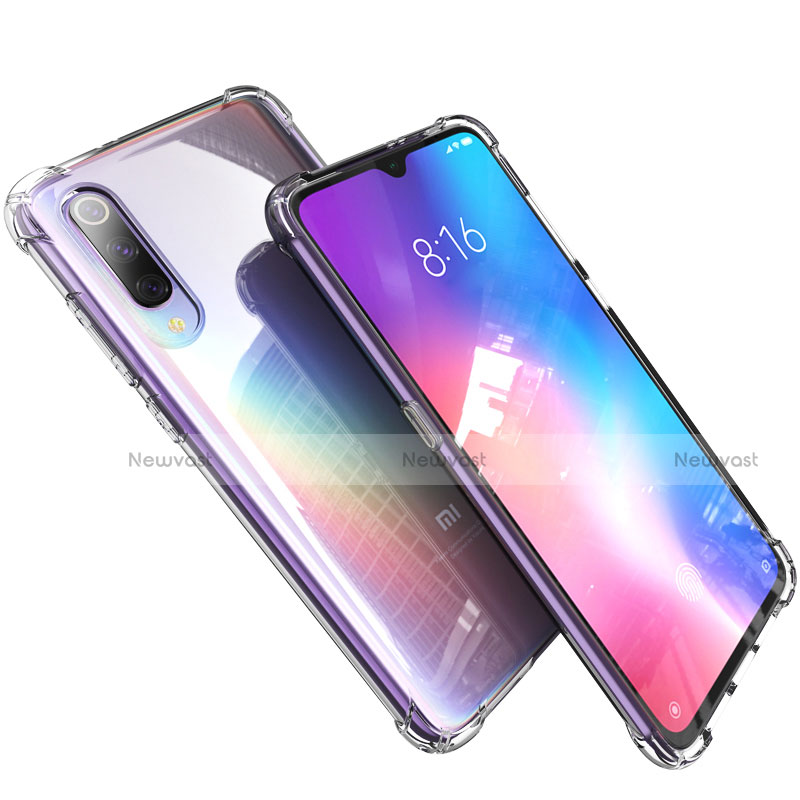 Ultra-thin Transparent TPU Soft Case Cover H03 for Xiaomi Mi 9 Clear