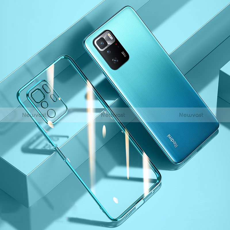 Ultra-thin Transparent TPU Soft Case Cover H03 for Xiaomi Poco X3 GT 5G