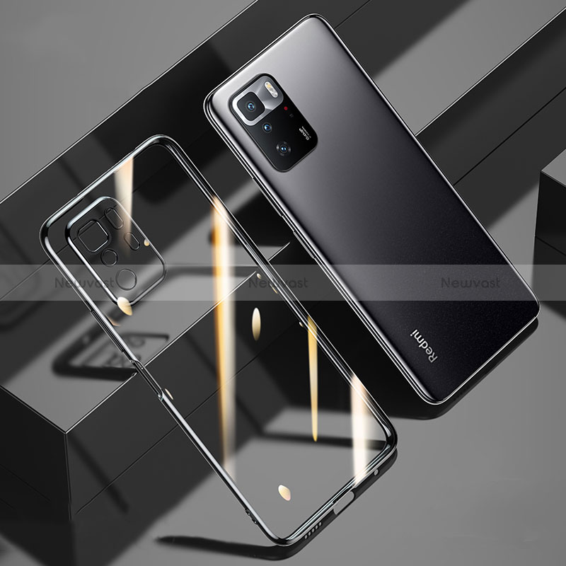 Ultra-thin Transparent TPU Soft Case Cover H03 for Xiaomi Poco X3 GT 5G