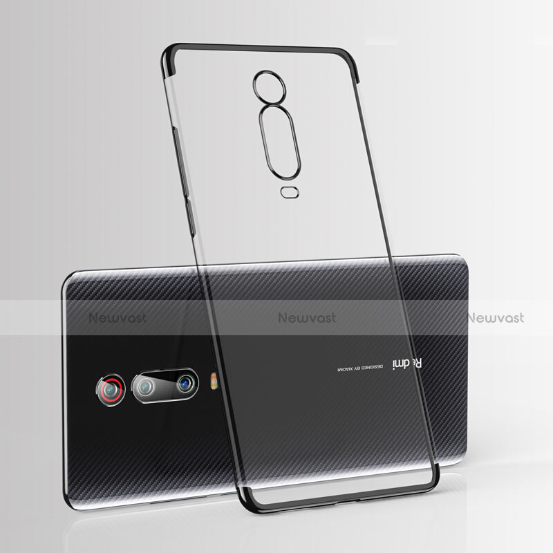 Ultra-thin Transparent TPU Soft Case Cover H03 for Xiaomi Redmi K20 Pro Black