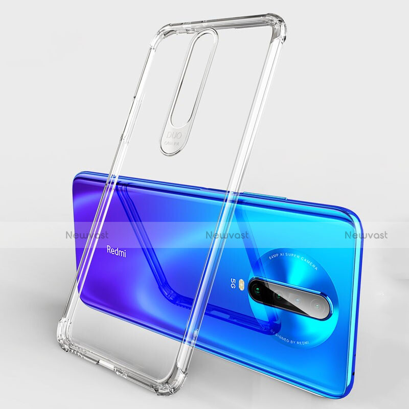 Ultra-thin Transparent TPU Soft Case Cover H03 for Xiaomi Redmi K30 5G
