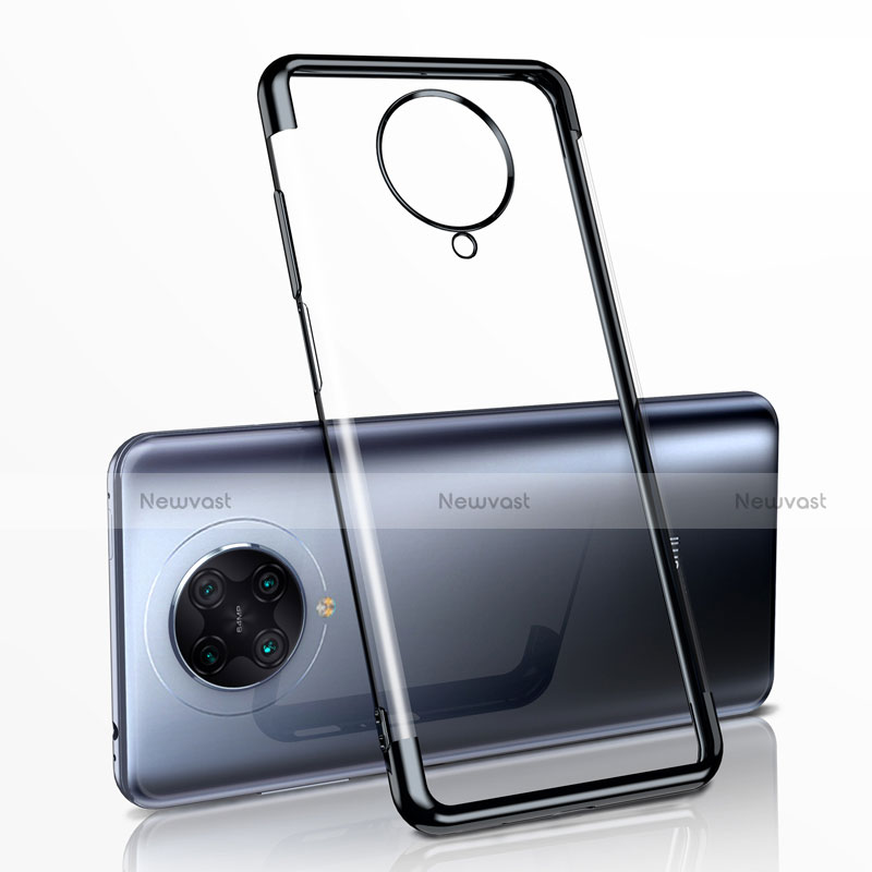 Ultra-thin Transparent TPU Soft Case Cover H03 for Xiaomi Redmi K30 Pro 5G Black