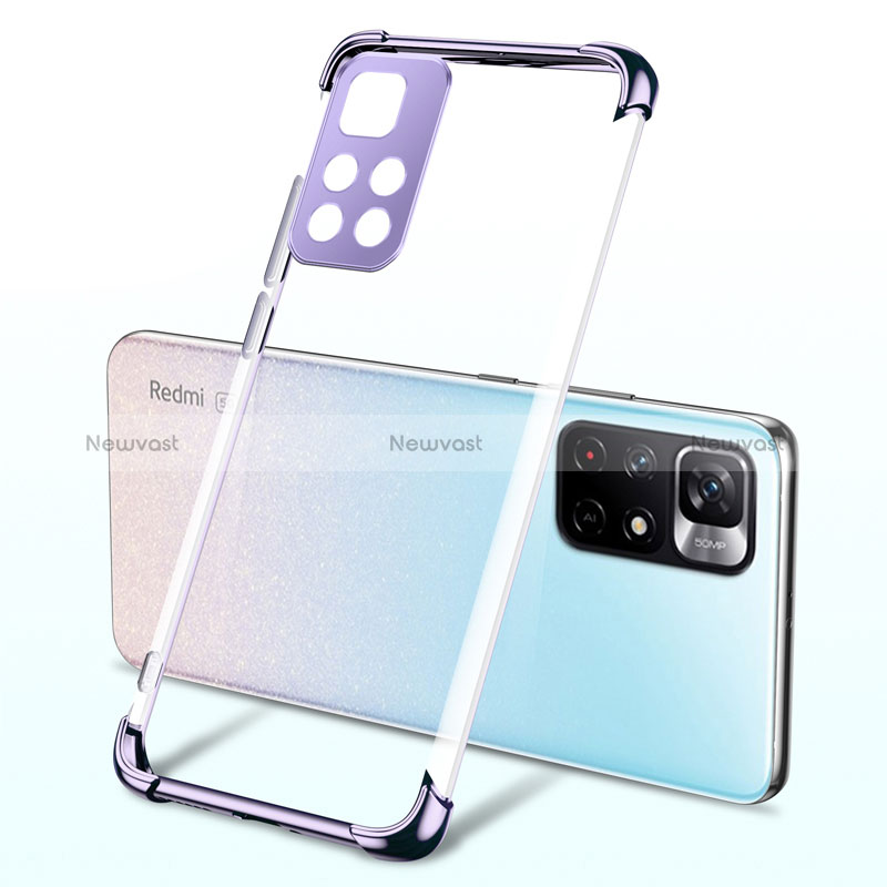 Ultra-thin Transparent TPU Soft Case Cover H03 for Xiaomi Redmi Note 11S 5G