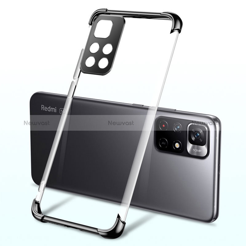 Ultra-thin Transparent TPU Soft Case Cover H03 for Xiaomi Redmi Note 11S 5G