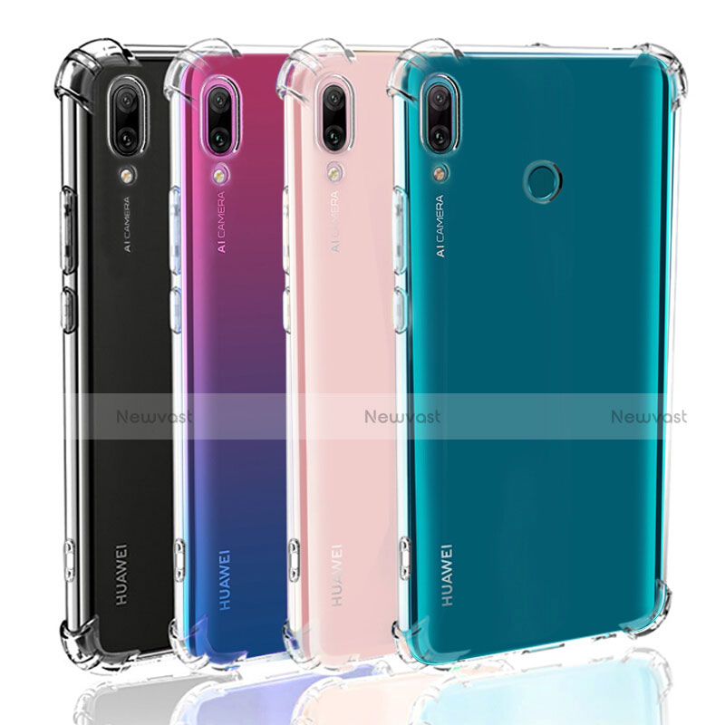 Ultra-thin Transparent TPU Soft Case Cover H04 for Huawei Enjoy 9 Plus