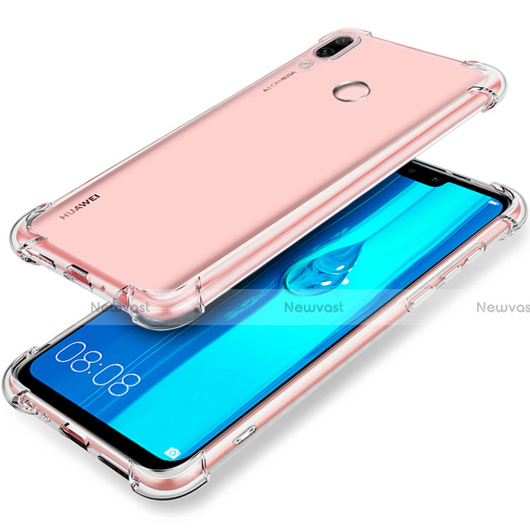 Ultra-thin Transparent TPU Soft Case Cover H04 for Huawei Y9 (2019)