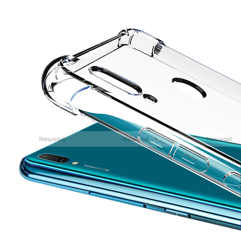 Ultra-thin Transparent TPU Soft Case Cover H04 for Huawei Y9 (2019)