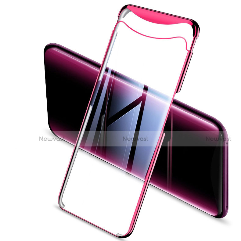 Ultra-thin Transparent TPU Soft Case Cover H04 for Oppo Find X