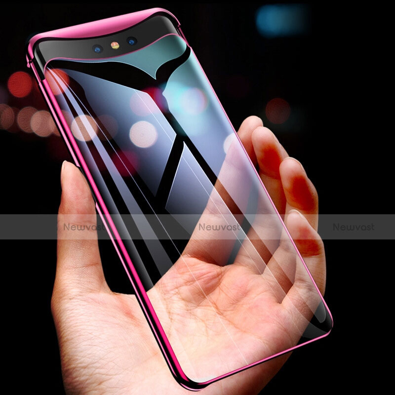 Ultra-thin Transparent TPU Soft Case Cover H04 for Oppo Find X Super Flash Edition