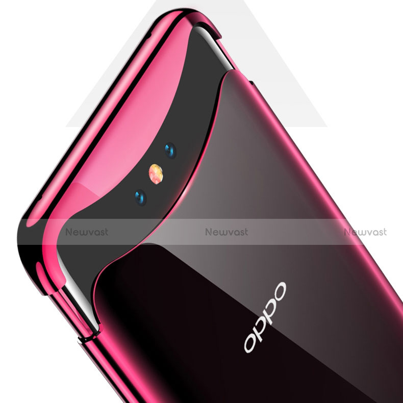 Ultra-thin Transparent TPU Soft Case Cover H04 for Oppo Find X Super Flash Edition