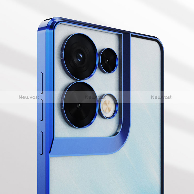 Ultra-thin Transparent TPU Soft Case Cover H04 for Oppo Reno8 Pro 5G