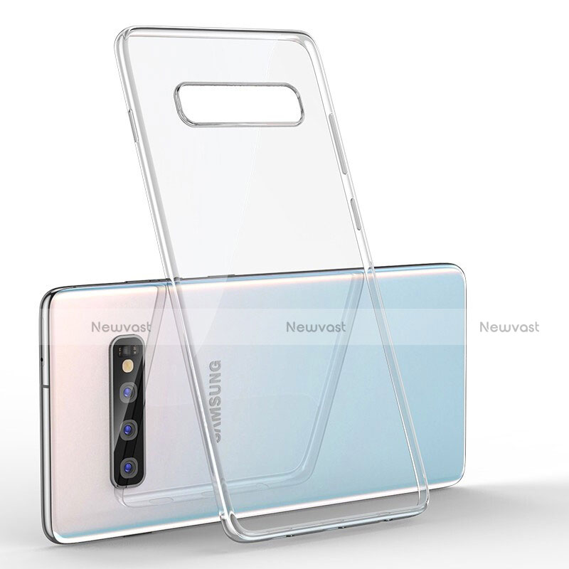 Ultra-thin Transparent TPU Soft Case Cover H04 for Samsung Galaxy S10 Plus Clear