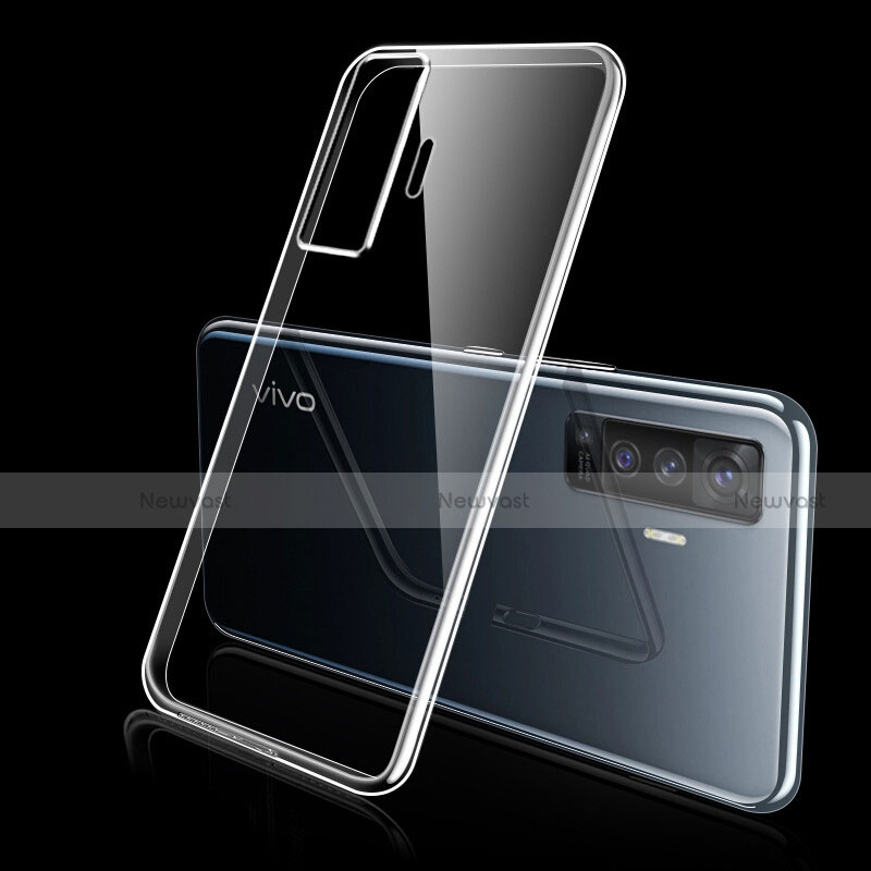 Ultra-thin Transparent TPU Soft Case Cover H04 for Vivo X50 5G