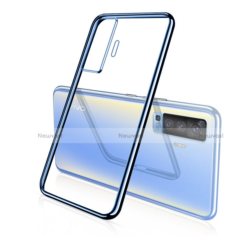 Ultra-thin Transparent TPU Soft Case Cover H04 for Vivo X50 5G