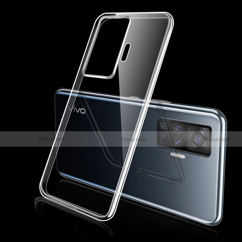 Ultra-thin Transparent TPU Soft Case Cover H04 for Vivo X50 Pro 5G