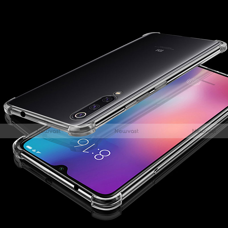 Ultra-thin Transparent TPU Soft Case Cover H04 for Xiaomi Mi 9 Clear
