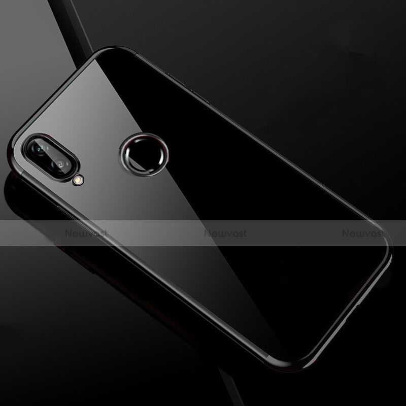Ultra-thin Transparent TPU Soft Case Cover H04 for Xiaomi Redmi Note 7 Pro Black