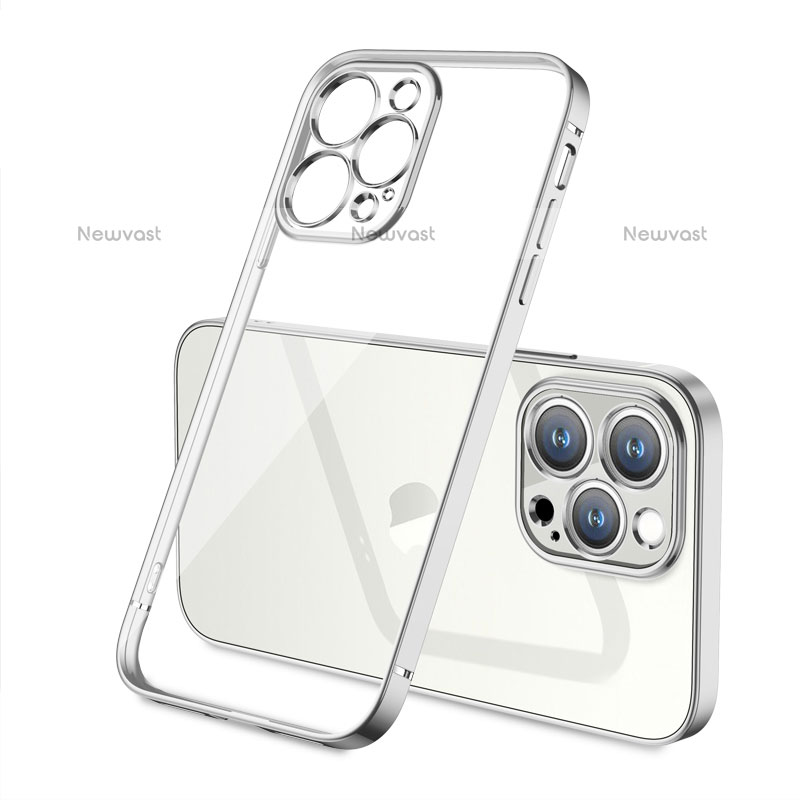 Ultra-thin Transparent TPU Soft Case Cover H05 for Apple iPhone 15 Pro Max