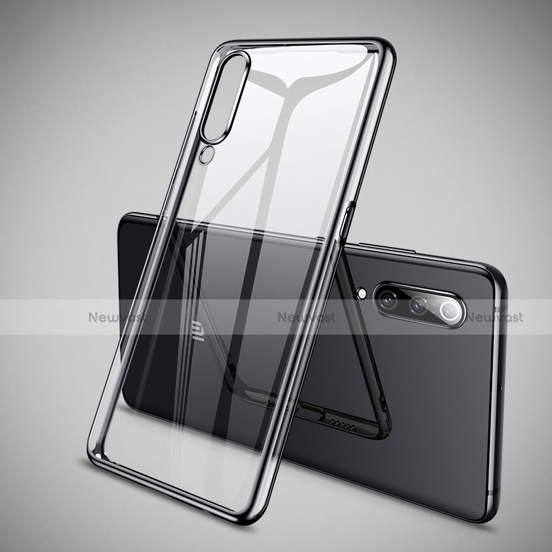 Ultra-thin Transparent TPU Soft Case Cover H05 for Xiaomi Mi 9 Lite Black