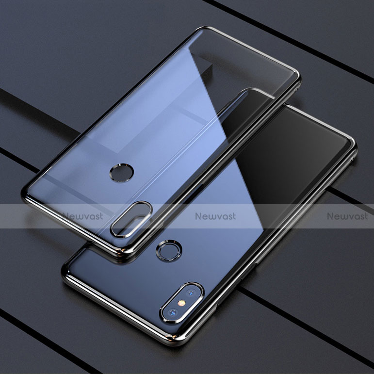 Ultra-thin Transparent TPU Soft Case Cover H05 for Xiaomi Mi Mix 3 Black