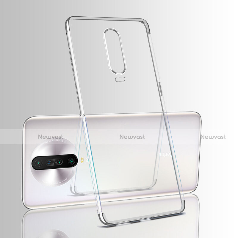 Ultra-thin Transparent TPU Soft Case Cover H05 for Xiaomi Redmi K30i 5G White