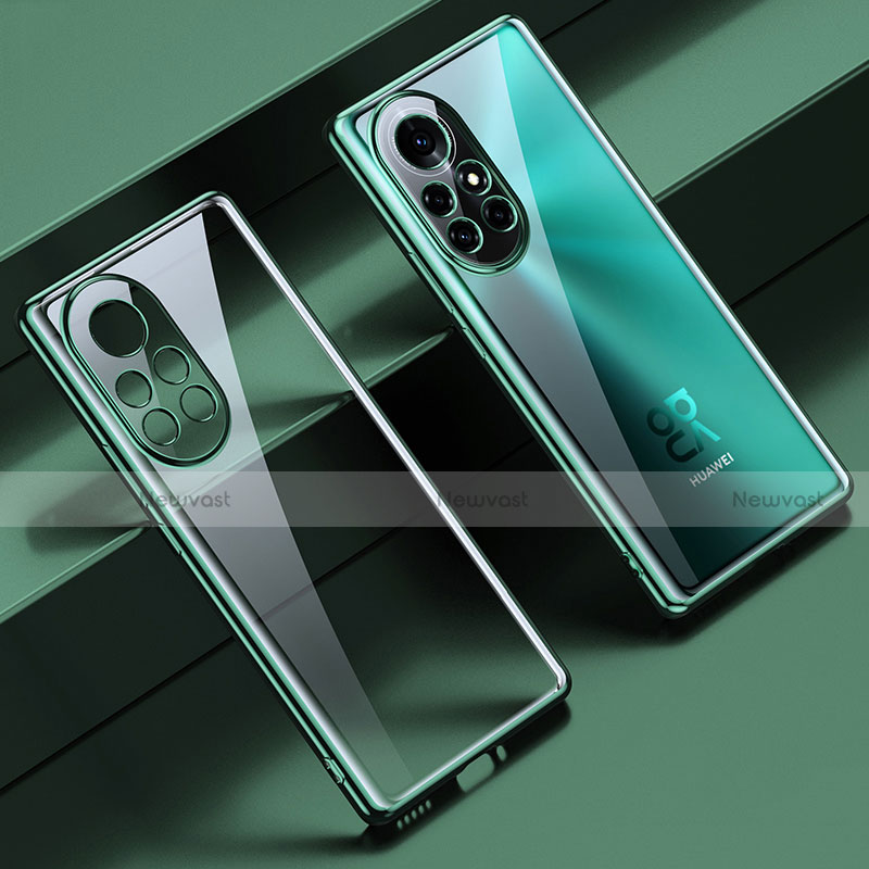 Ultra-thin Transparent TPU Soft Case Cover H06 for Huawei Nova 8 Pro 5G