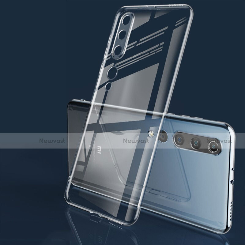 Ultra-thin Transparent TPU Soft Case Cover H06 for Xiaomi Mi 10 Clear