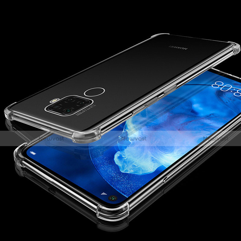 Ultra-thin Transparent TPU Soft Case Cover H07 for Huawei Mate 30 Lite Clear
