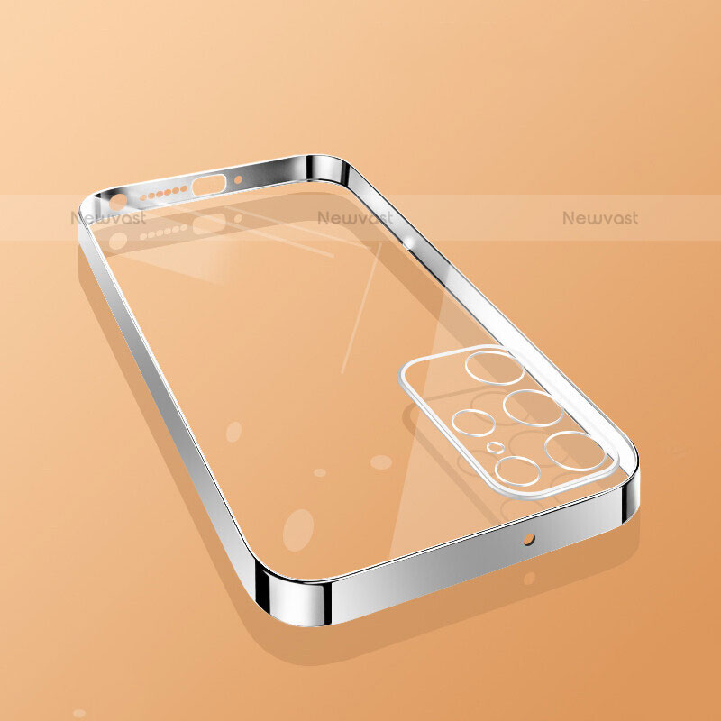 Ultra-thin Transparent TPU Soft Case Cover H07 for Samsung Galaxy S21 Ultra 5G