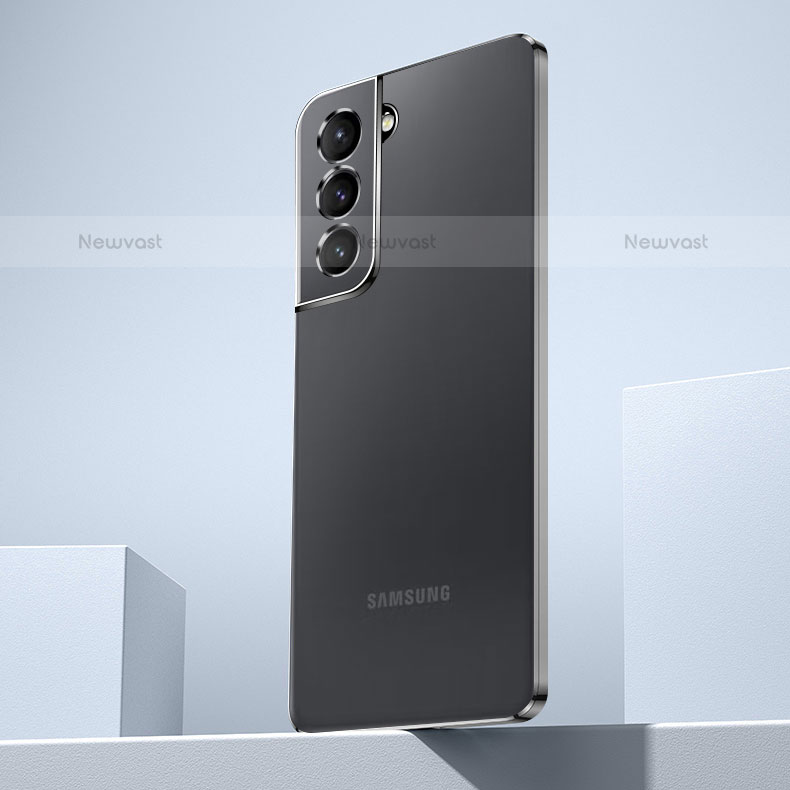 Ultra-thin Transparent TPU Soft Case Cover H07 for Samsung Galaxy S23 5G Black