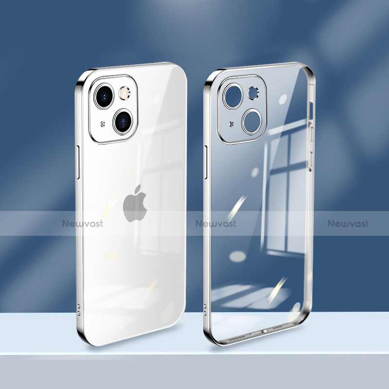 Ultra-thin Transparent TPU Soft Case Cover H08 for Apple iPhone 13