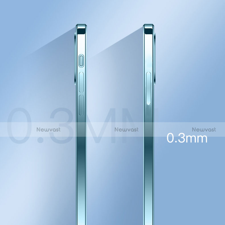 Ultra-thin Transparent TPU Soft Case Cover H08 for Apple iPhone 13 Mini