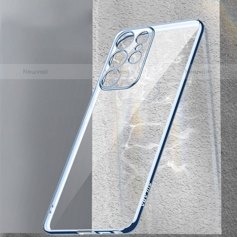 Ultra-thin Transparent TPU Soft Case Cover H08 for Samsung Galaxy S21 Ultra 5G