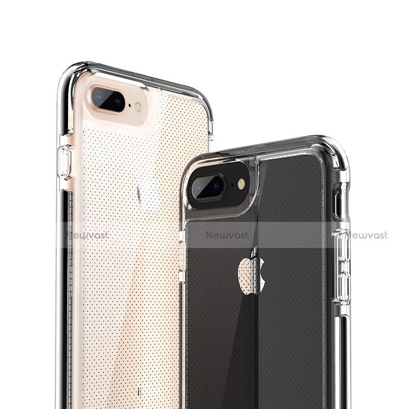 Ultra-thin Transparent TPU Soft Case Cover HT01 for Apple iPhone 7 Plus