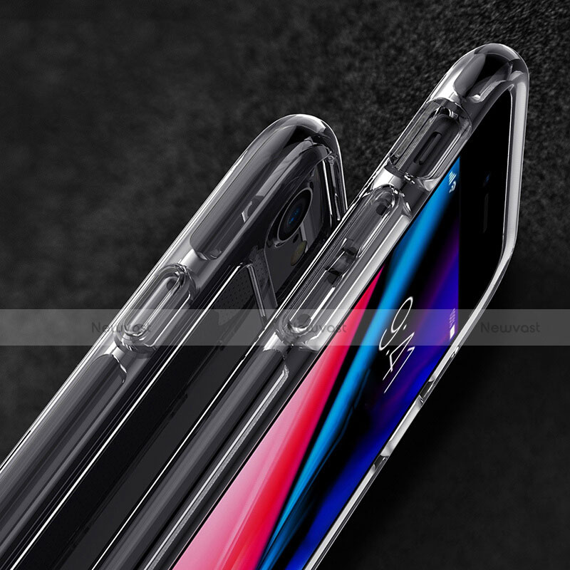 Ultra-thin Transparent TPU Soft Case Cover HT01 for Apple iPhone 8 Plus