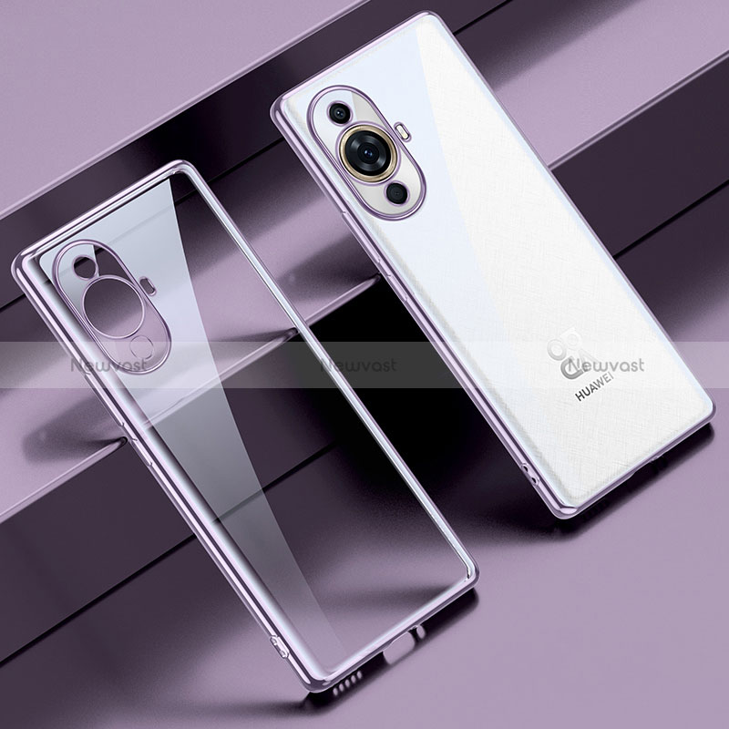 Ultra-thin Transparent TPU Soft Case Cover LD1 for Huawei Nova 11 Pro
